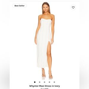 ELLIATT Whynter Maxi Dress in Ivory